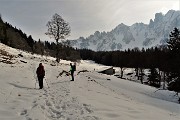 13 Dalla radura prima vista sulle 'Piccole Dolomiti Scalvine'